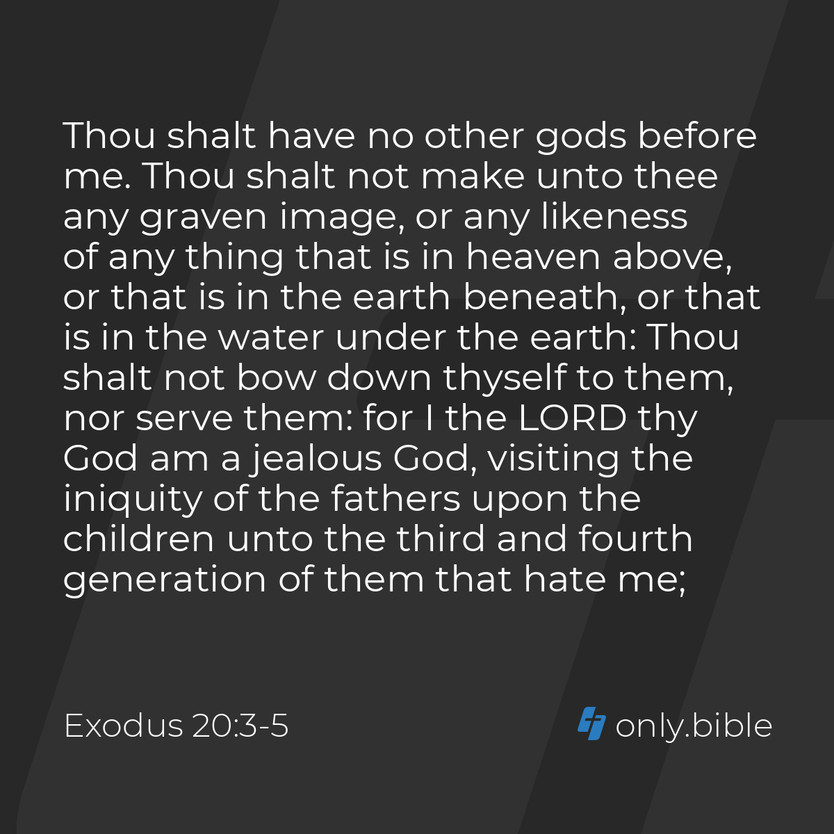 Exodus 20 6 kjv best sale