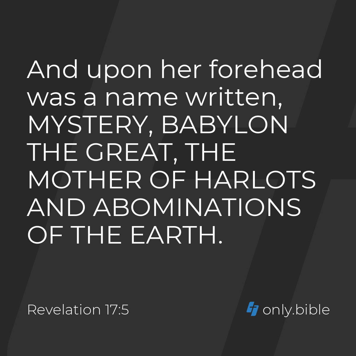 Mystery babylon the great kjv