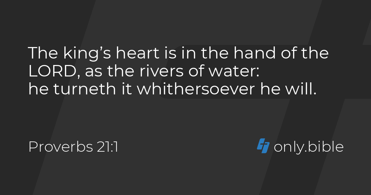 Proverbs 21 / King James Version (with Apocrypha) | Bible Online
